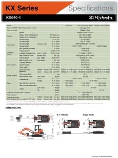 kx040 4 spec